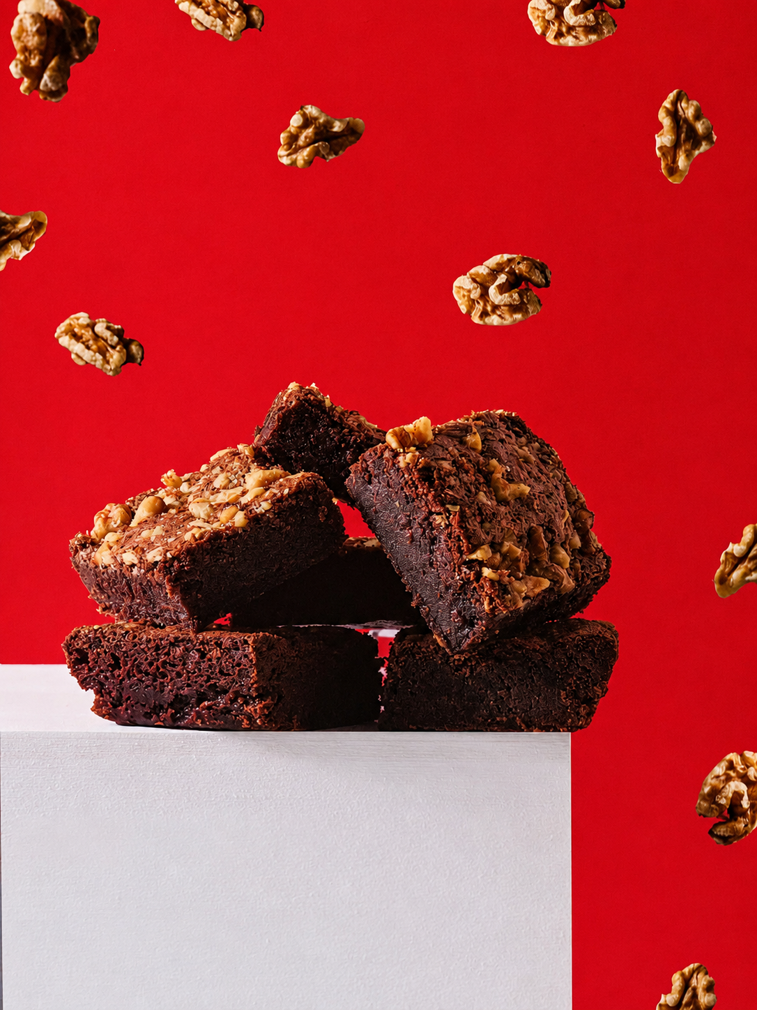 Brownie met walnoten uit het assortiment